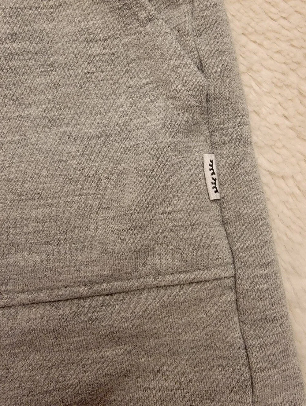 Little Sleepies Terry Bamboo Heather Grey Shorts